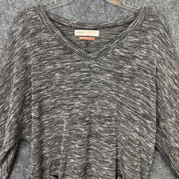 Pilcro Anthropologie Pullover Sweater Women L Heather V-Neck Long Sleeve - Picture 2 of 13
